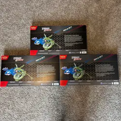 Lot Of 3 Pokemon TCG Crown Zenith Sea and Sky Premium Collection Box Sealed New! - Image 2
