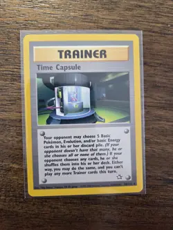 Pokemon Time Capsule #90/111 1st Edition Neo Genesis Trainer Rare Regular - Image 1