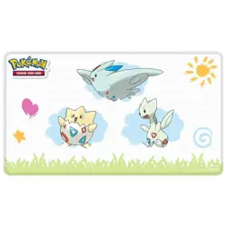 Ultra Pro Stitched Playmat Pokemon Togepi Evolutions 24" x 13.5" - Image 1