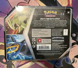 Pokemon Tyranitar V Strikers Tin Factory Sealed 5 Packs Tyranitar Tin Sealed - Image 2