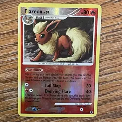 Flareon 19/111 2009 Platinum Rising Rivals Reverse Holo Pokemon - Image 1