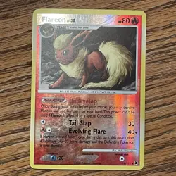 Flareon 19/111 2009 Platinum Rising Rivals Reverse Holo Pokemon - Image 2