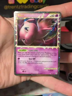 Pokemon Mew Prime Near Mint 97/102 Heartgold Soulsilver Triumphant NM Swirl - Image 3