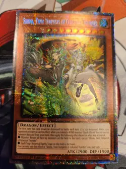 Yu-Gi-Oh! Starlight Rare Shiina, Twin Tempests BPRO-EN027 1st NM - Image 2