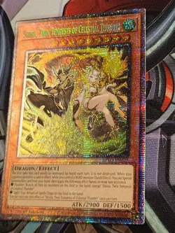 Yu-Gi-Oh! Starlight Rare Shiina, Twin Tempests BPRO-EN027 1st NM - Image 4