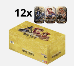 One Piece TCG DISPLAY 12x Mini Tin Pack Set VOL. 2 TS-02 TS02 ENG ENGLISH - Image 1