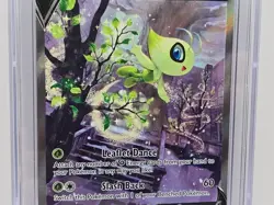 Celebi V Pokemon Fusion Strike Ultra Rare Holo # 245 /264 CGC 9.5 WOW! - Image 4