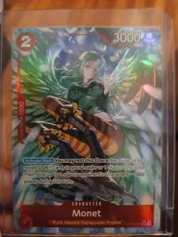 MONET - One Piece TCG OP10-016 - AA Alt Art Super Rare SR - Royal Blood English - Image 1