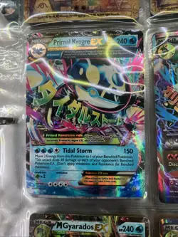 Pokemon TCG Mega Primal Kyogre EX Holo Ultra Rare Card 55/160 Primal Clash - Image 1