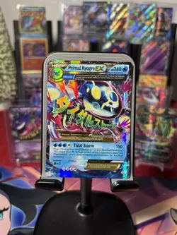 Pokemon TCG Mega Primal Kyogre EX Holo Ultra Rare Card 55/160 Primal Clash - Image 1