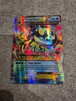Pokemon TCG Primal Kyogre EX Card 55/160 XY Primal Clash Series - Image 1