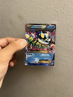 Pokemon TCG Mega Primal Kyogre EX Holo Card 55/160 XY-Primal Clash - Image 1