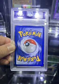 1ST EDITION POKEMON 2000 NEO GENESIS AMPHAROS HOLO 1/111 PSA 9 - Image 2
