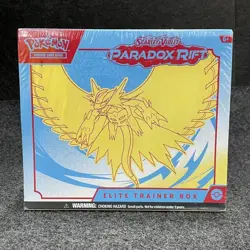 Pokemon TCG: Scarlet & Violet Paradox Rift Elite Trainer Booster Box is Worn 820650854163 - Image 1