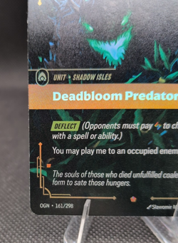 Deadbloom Predator Unit OGN 161/298 Riftbound League of Legends - Near Mint - Image 5
