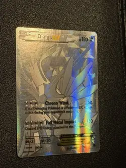 Pokemon Dialga EX Full Art Secret Rare Silver Card 122/119 Phantom Forces - Image 3