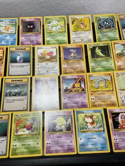 (30) Pokemon Card ALL VTG Lot Cards 1999 Base Set 2 Charmander Bulbasaur - Image 3