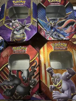 Lot Of 4 Empty Pokemon TCG Tins - No Cards/packs - Image 1