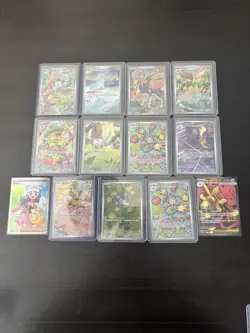 Pokemon Phantasmal Flames Card Lot. 13 Cards, 11 Illustration Rare IR, 2 FA - Image 1