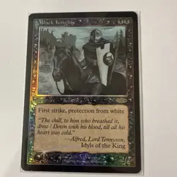 BLACK KNIGHT FNM Promo Foil (NM) MTG Magic The Gathering Card - Image 1