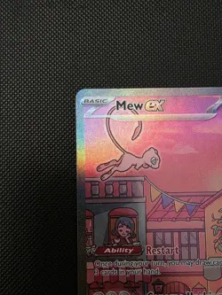 Mew EX 053 Scarlet & Violet Promo Holo Pokemon TCG Card LP-NM Condition - Image 4