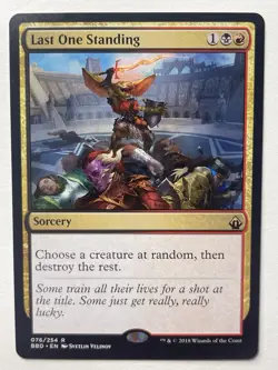 Magic Gathering-MTG-Last One Standing-Battlebond - NON FOIL 2018 - Image 1