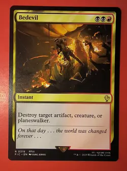 MTG, MAGIC: BEDEVIL, FIC, RARE, 0319 - NM - REGULAR FINISH - Image 1