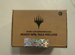 MTG Secret Lair Commander - Heads I Win, Tails You Lose - Sealed Deck - Image 1