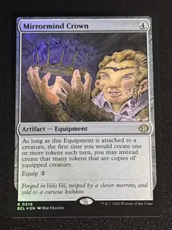 MTG Lorwyn Eclipsed Mirrormind Crown Foil 0258 NM Rare - Image 1