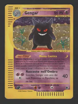 Gengar Holo Expedition 13/165 ITA - Carta Pokemon Olografica - Image 1