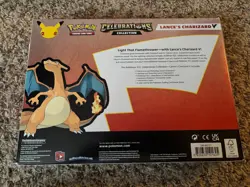 Pokemon Celebrations Lance's Charizard V Box Sealed + 10 Sealed Mini Tins & Box - Image 3