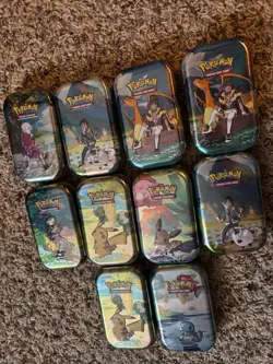 Pokemon Celebrations Lance's Charizard V Box Sealed + 10 Sealed Mini Tins & Box - Image 4