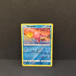 Slowpoke 12/68 - Reverse Holo - Hidden Fates Pokemon Card - NM Near Mint - Image 1