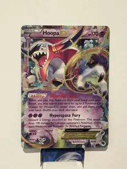 Pokemon TCG Hoopa EX 36/98 Ultra Rare Holo Ancient Origins Card LP - Image 1