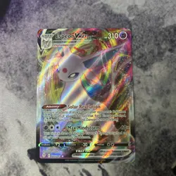 Pokemon TCG Espeon VMAX 065/203, Evolving Skies, Holo Rare, Near Mint - Image 1