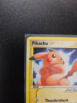 Pokemon Pikachu Gold Star Holo Holon Phantoms 104/110 MP - Image 5