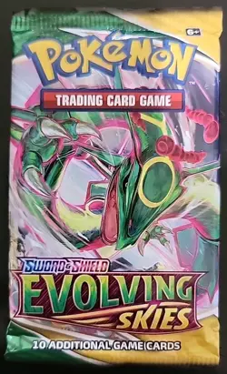 Pokemon TCG Booster Pack - Sword & Shield Evolving Skies - NEW / SEALED - Image 1