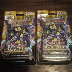 Yu-Gi-Oh Phantom Rage Blister Booster Pack (1st Edition) 2 packs - Image 1