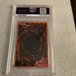 Yu-Gi-Oh! 2003 Vampire Lord DCR-000 1st Edition Secret Rare PSA 7 MINT - Image 4