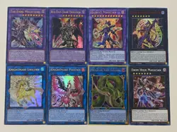Yugioh Dark Magician Deck Girl Red-Eyes Dark Dragoon Dragon Anaconda - Free Pack - Image 1
