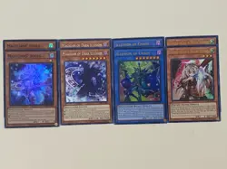 Yugioh Dark Magician Deck Girl Red-Eyes Dark Dragoon Dragon Anaconda - Free Pack - Image 3