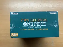 One Piece OP-08 Two Legends Booster Box English Factory sealed - Image 3