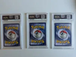 1999 Pokemon Holo Base Set Charizard PSA 9, Blastoise, Venasaur Shadowless Set - Image 2