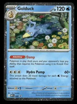 Golduck - MEP 008 - Black Star Promo - Pokemon Card - NM/M - Image 1