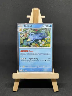 Pokemon TCG Mega Evolution Golduck 008 Promo Mint - Image 1