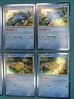 10× Pokemon Mega Evolution 4 Psyduck and 6 Golduck promo 007 & 008 Bulk Bundle - Image 5