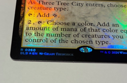 Magic the Gathering MTG Three Tree City (0260) Rare FOIL Card NM/M Bloomburrow - Image 3