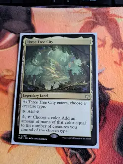 MTG Three Tree City BLB Bloomburrow Non-Foil 0260 - Image 1