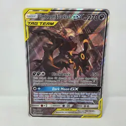 Pokemon Umbreon & Darkrai GX SM241 and Espeon & Deoxys SM240 Jumbo Oversized - Image 5