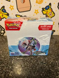 Pokemon TCG: Journey Together ENHANCED Factory Sealed Booster Box + Topper - Image 1